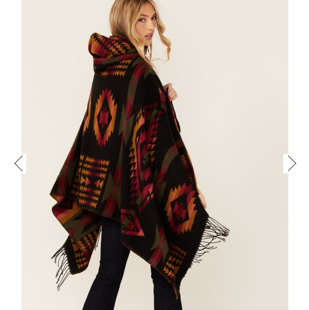 IDYLLWIND WOMEN'S TUCKER PONCHO SHAWL